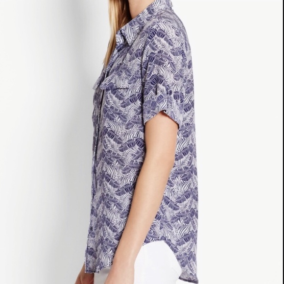 Equipment // Silk Short Sleeve Top - Picture 2 of 6